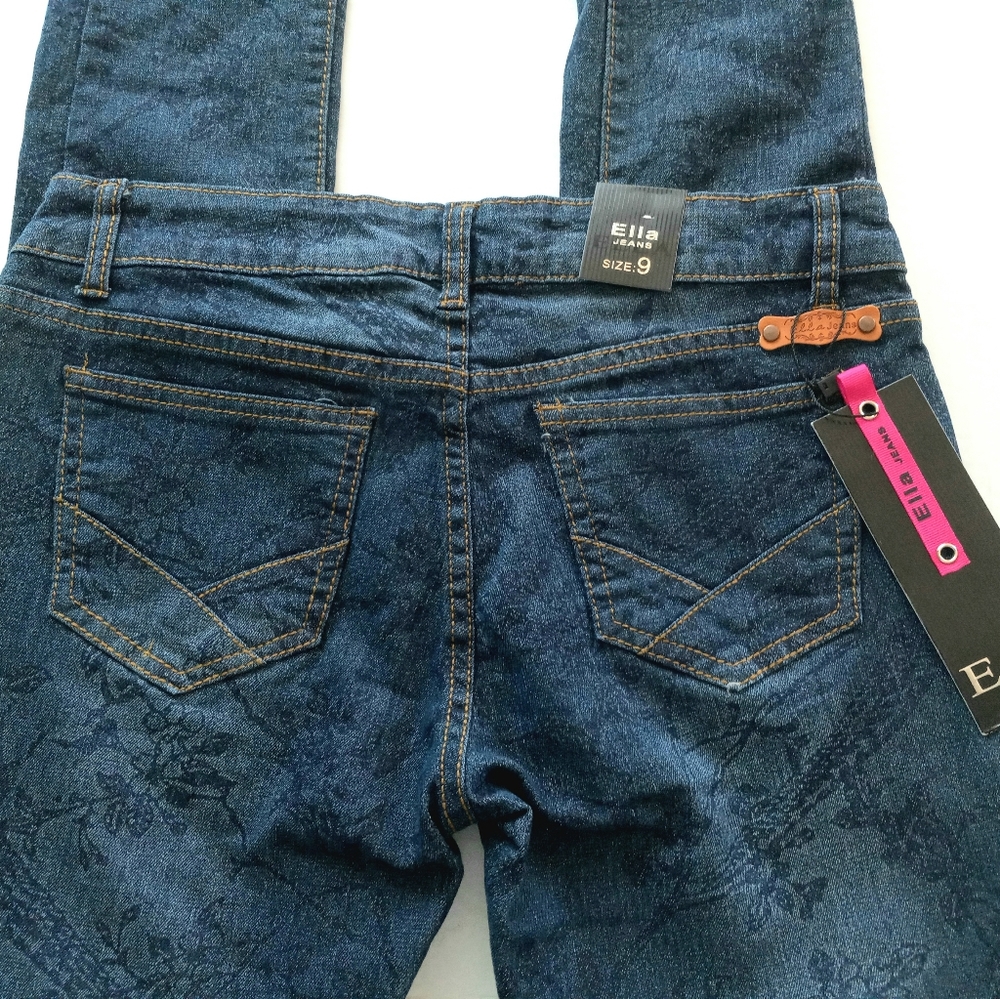 Ella Jeans size 9 skinny leg NWT - Picture 5 of 6
